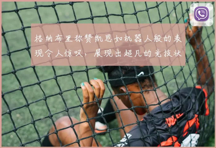 格纳布里称赞凯恩如机器人般的表现令人惊叹，展现出超凡的竞技状态